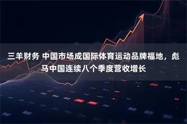 三羊财务 中国市场成国际体育运动品牌福地，彪马中国连续八个季度营收增长