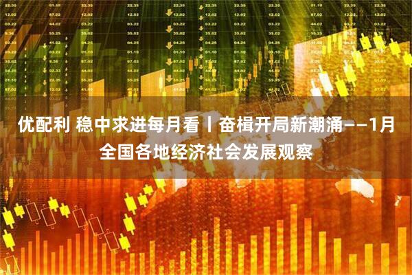 优配利 稳中求进每月看丨奋楫开局新潮涌——1月全国各地经济社会发展观察